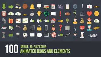 Free download 100 Animated 3D Icons for Explainer Video | After Effects Project Files - Videohive template video and edit with RedcoolMedia movie maker MovieStudio video editor online and AudioStudio audio editor onlin