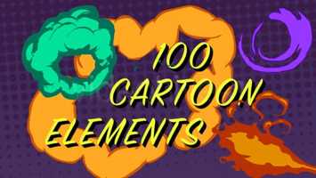 Free download 100 Cartoon Elements | After Effects Project Files - Videohive template video and edit with RedcoolMedia movie maker MovieStudio video editor online and AudioStudio audio editor onlin