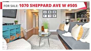 Free download 1070 Sheppard Ave #505 - For Sale video and edit with RedcoolMedia movie maker MovieStudio video editor online and AudioStudio audio editor onlin