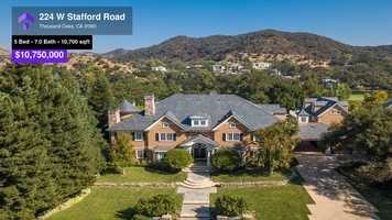 Free download $10,750,000 Single-Family Home for sale - 224 W Stafford Road, Thousand Oaks, CA - 91361 video and edit with RedcoolMedia movie maker MovieStudio video editor online and AudioStudio audio editor onlin