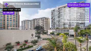 Free download $1,199,000 Condominium for sale - 10490 Wilshire Boulevard #402, Los Angeles, CA - 90024 video and edit with RedcoolMedia movie maker MovieStudio video editor online and AudioStudio audio editor onlin