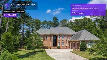 Free download $1,199,999 Single-Family Home for sale - 43 Crimson Oak Drive, Durham, NC - 27713 video and edit with RedcoolMedia movie maker MovieStudio video editor online and AudioStudio audio editor onlin