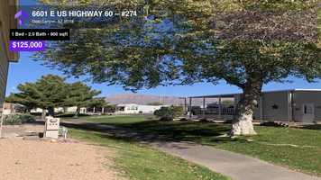 Free download $125,000 Mobile for sale - 6601 E US HIGHWAY 60 -- #274, Gold Canyon, AZ - 85118 video and edit with RedcoolMedia movie maker MovieStudio video editor online and AudioStudio audio editor onlin