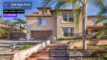 Free download $1,299,900 Single-Family Home for sale - 1428 Valley Drive, Norco, CA - 92860 video and edit with RedcoolMedia movie maker MovieStudio video editor online and AudioStudio audio editor onlin