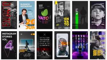 Free download 12 Instagram Stories Vol. 4 | After Effects Project Files - Videohive template video and edit with RedcoolMedia movie maker MovieStudio video editor online and AudioStudio audio editor onlin