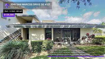 Free download $139,000 Condominium for sale - 2049 SAN MARCOS DRIVE SE #127, Winter Haven, FL - 33880 video and edit with RedcoolMedia movie maker MovieStudio video editor online and AudioStudio audio editor onlin