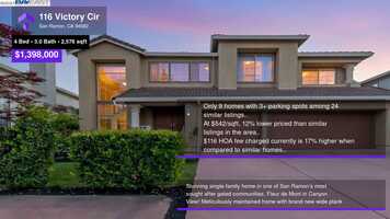 Free download $1,398,000 Single-Family Home for sale - 116 Victory Cir, San Ramon, CA - 94582 video and edit with RedcoolMedia movie maker MovieStudio video editor online and AudioStudio audio editor onlin