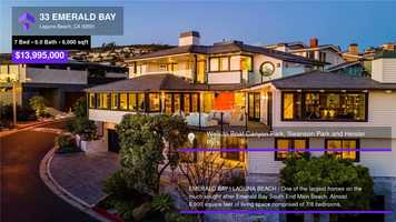 Free download $13,995,000 Single-Family Home for sale - 33 EMERALD BAY, Laguna Beach, CA - 92651 video and edit with RedcoolMedia movie maker MovieStudio video editor online and AudioStudio audio editor onlin
