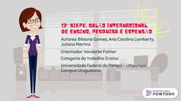 Free download 13siepe_unipampa_Bibiana Porto Gomes video and edit with RedcoolMedia movie maker MovieStudio video editor online and AudioStudio audio editor onlin