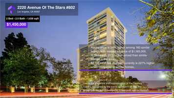 Free download $1,450,000 Condominium for sale - 2220 Avenue Of The Stars #802, Los Angeles, CA - 90067 video and edit with RedcoolMedia movie maker MovieStudio video editor online and AudioStudio audio editor onlin