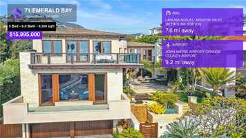 Free download $15,995,000 Single-Family Home for sale - 71 EMERALD BAY, Laguna Beach, CA - 92651 video and edit with RedcoolMedia movie maker MovieStudio video editor online and AudioStudio audio editor onlin