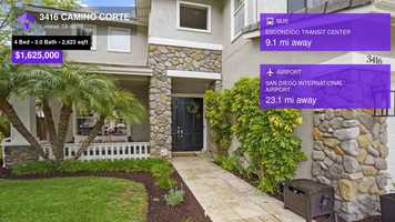 Free download $1,625,000 Single-Family Home for sale - 3416 CAMINO CORTE, Carlsbad, CA - 92009 video and edit with RedcoolMedia movie maker MovieStudio video editor online and AudioStudio audio editor onlin