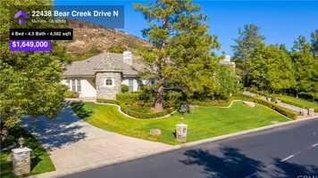 Free download $1,649,000 Single-Family Home for sale - 22438 Bear Creek Drive N, Murrieta, CA - 92562 video and edit with RedcoolMedia movie maker MovieStudio video editor online and AudioStudio audio editor onlin