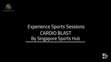 Free download 16 June  Experience Sports Sessions CARDIO BLAST by Singapore Sports Hub video and edit with RedcoolMedia movie maker MovieStudio video editor online and AudioStudio audio editor onlin