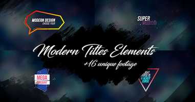 Free download 16 Modern Titles Elements Text Backgrounds/ Interface/ Lower Third/ Dance Party/ Youtube Blogger | Motion Graphics - Envato ele video and edit with RedcoolMedia movie maker MovieStudio video editor online and AudioStudio audio editor onlin