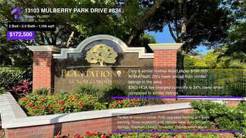 Free download $172,500 Condominium for sale - 13103 MULBERRY PARK DRIVE #834, Orlando, FL - 32821 video and edit with RedcoolMedia movie maker MovieStudio video editor online and AudioStudio audio editor onlin