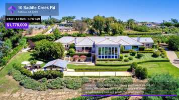 Free download $1,778,000 Single-Family Home for sale - 10 Saddle Creek Rd, Fallbrook, CA - 92028 video and edit with RedcoolMedia movie maker MovieStudio video editor online and AudioStudio audio editor onlin