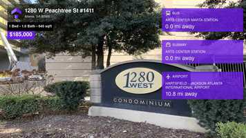 Free download $185,000 Condominium for sale - 1280 W Peachtree St #1411, Atlanta, GA - 30309 video and edit with RedcoolMedia movie maker MovieStudio video editor online and AudioStudio audio editor onlin