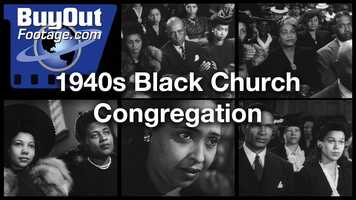 Free download 1940s Black Church Congregation Historic Film Footage video and edit with RedcoolMedia movie maker MovieStudio video editor online and AudioStudio audio editor onlin