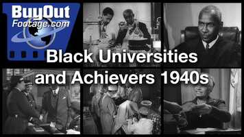 Free download 1940s Black Universities and Achievements Historic Film Footage video and edit with RedcoolMedia movie maker MovieStudio video editor online and AudioStudio audio editor onlin