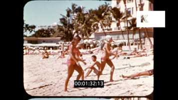 Free download 1960s Honolulu, Hawaii, from 16mm video and edit with RedcoolMedia movie maker MovieStudio video editor online and AudioStudio audio editor onlin