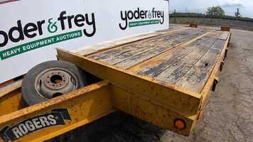 Free download 1992 Rogers 10 TON Trailer c/w Ramps-YF - Ohio September 23rd 2021 video and edit with RedcoolMedia movie maker MovieStudio video editor online and AudioStudio audio editor onlin