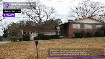 Free download $199,900 Single-Family Home for sale - 3859 Wake Forest Rd, Decatur, GA - 30034 video and edit with RedcoolMedia movie maker MovieStudio video editor online and AudioStudio audio editor onlin