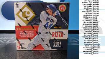 Free download 1 Box of 2017 Panini Chronicles Baseball (Random Teams) (Break ID: 26729) video and edit with RedcoolMedia movie maker MovieStudio video editor online and AudioStudio audio editor onlin