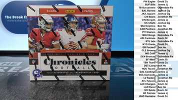 Free download 1 Box of 2019 Panini Chronicles Football (Random Teams) (Break ID: 25201) video and edit with RedcoolMedia movie maker MovieStudio video editor online and AudioStudio audio editor onlin