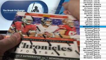 Free download 1 Box of 2019 Panini Chronicles Football (Random Teams) (Break ID: 25556) video and edit with RedcoolMedia movie maker MovieStudio video editor online and AudioStudio audio editor onlin