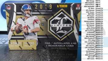 Free download 1 Box of 2019 Panini Limited Football (Random Teams) (Break ID: 25572) video and edit with RedcoolMedia movie maker MovieStudio video editor online and AudioStudio audio editor onlin