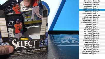 Free download 1 Box of 2020 Panini Select Baseball (Random Teams) (Break ID: 25354) video and edit with RedcoolMedia movie maker MovieStudio video editor online and AudioStudio audio editor onlin