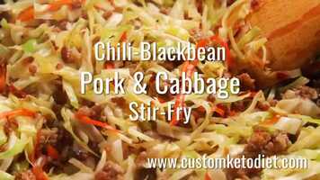 Free download 1 Keto Chili blackbean pork cabbage stir fry.mp4 video and edit with RedcoolMedia movie maker MovieStudio video editor online and AudioStudio audio editor onlin