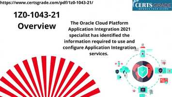 Free download 1Z0-1043-21.mp4 video and edit with RedcoolMedia movie maker MovieStudio video editor online and AudioStudio audio editor onlin