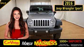 Free download 2016 Jeep Wrangler Sport 4WD | CarVision.com | #344437 video and edit with RedcoolMedia movie maker MovieStudio video editor online and AudioStudio audio editor onlin
