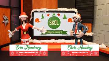 Free download 2018 Vikings Connected Holiday Intro video and edit with RedcoolMedia MovieStudio video editor online and AudioStudio audio editor onlin