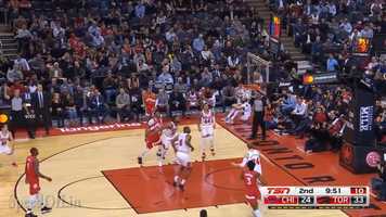 Free download 2019.3.27 NBA常规赛猛龙VS公牛，林书豪2分手感表现不佳 video and edit with RedcoolMedia movie maker MovieStudio video editor online and AudioStudio audio editor onlin