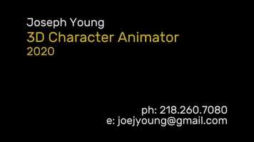 Free download 2020 3D Character Animation | Joseph Young video and edit with RedcoolMedia movie maker MovieStudio video editor online and AudioStudio audio editor onlin