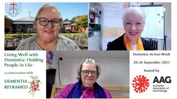 Free download 2021 Dementia Action Week - Living Well with Dementia: Holding People in life. A conversation with Dementia Reframed video and edit with RedcoolMedia movie maker MovieStudio video editor online and AudioStudio audio editor onlin