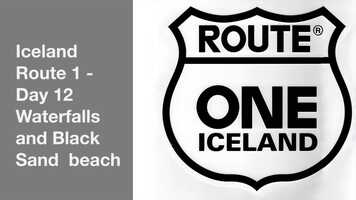 Free download 2021 Iceland Route 1 #12 - Day 12 Waterfalls and Black Sand  beach video and edit with RedcoolMedia movie maker MovieStudio video editor online and AudioStudio audio editor onlin