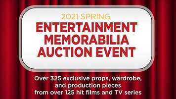 Free download 2021 Spring Entertainment Memorabilia Auction Trailer video and edit with RedcoolMedia movie maker MovieStudio video editor online and AudioStudio audio editor onlin