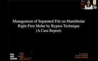 Free download 2081 Dr Lyvia Juliana Management Of Separated File On Mandibular Right First Molar By Bypass Technique: A Case Report. video and edit with RedcoolMedia movie maker MovieStudio video editor online and AudioStudio audio editor onlin