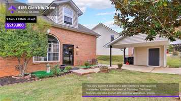 Free download $219,000 Townhouse for sale - 4155 Glen Iris Drive, Cumming, GA - 30040 video and edit with RedcoolMedia movie maker MovieStudio video editor online and AudioStudio audio editor onlin
