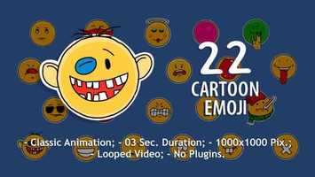 Free download 22 Cartoon Emoji | After Effects Project Files - Videohive template video and edit with RedcoolMedia movie maker MovieStudio video editor online and AudioStudio audio editor onlin