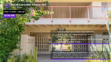Free download $239,000 Townhouse for sale - 500 W Clarendon Avenue #A5, Phoenix, AZ - 85013 video and edit with RedcoolMedia movie maker MovieStudio video editor online and AudioStudio audio editor onlin