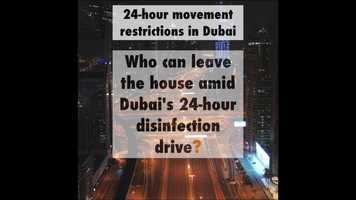 Free download 24-hour movement restrictions in Dubai video and edit with RedcoolMedia movie maker MovieStudio video editor online and AudioStudio audio editor onlin