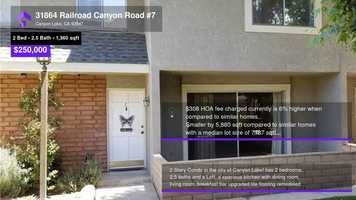 Free download $250,000 Condominium for sale - 31864 Railroad Canyon Road #7, Canyon Lake, CA - 92587 video and edit with RedcoolMedia movie maker MovieStudio video editor online and AudioStudio audio editor onlin
