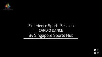 Free download 25 Oct Experience Sports Sessions CARDIO DANCE by Singapore Sports Hub video and edit with RedcoolMedia movie maker MovieStudio video editor online and AudioStudio audio editor onlin