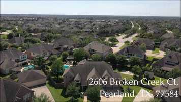 Free download 2606 Broken Creek Court, Pearland video and edit with RedcoolMedia movie maker MovieStudio video editor online and AudioStudio audio editor onlin