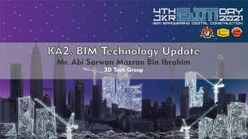 Free download 26Oct 12pm KA2 - BIM Technology Update video and edit with RedcoolMedia movie maker MovieStudio video editor online and AudioStudio audio editor onlin